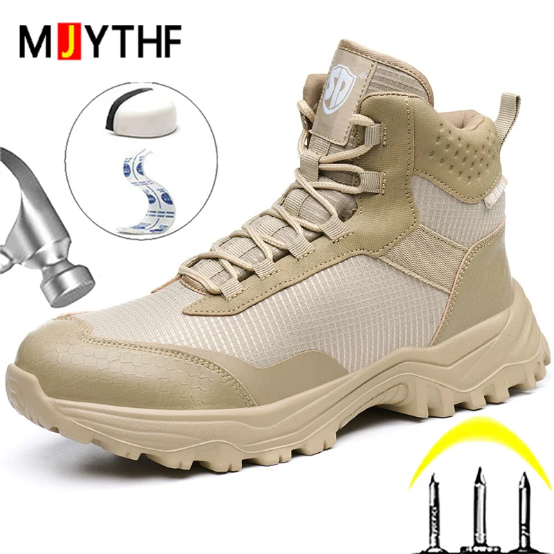 

Insulation 10kV Men's Safety Shoes Anti smashing Anti Piercing Work Shoes Composite toe Security Boots Outdoor Tactical Boots