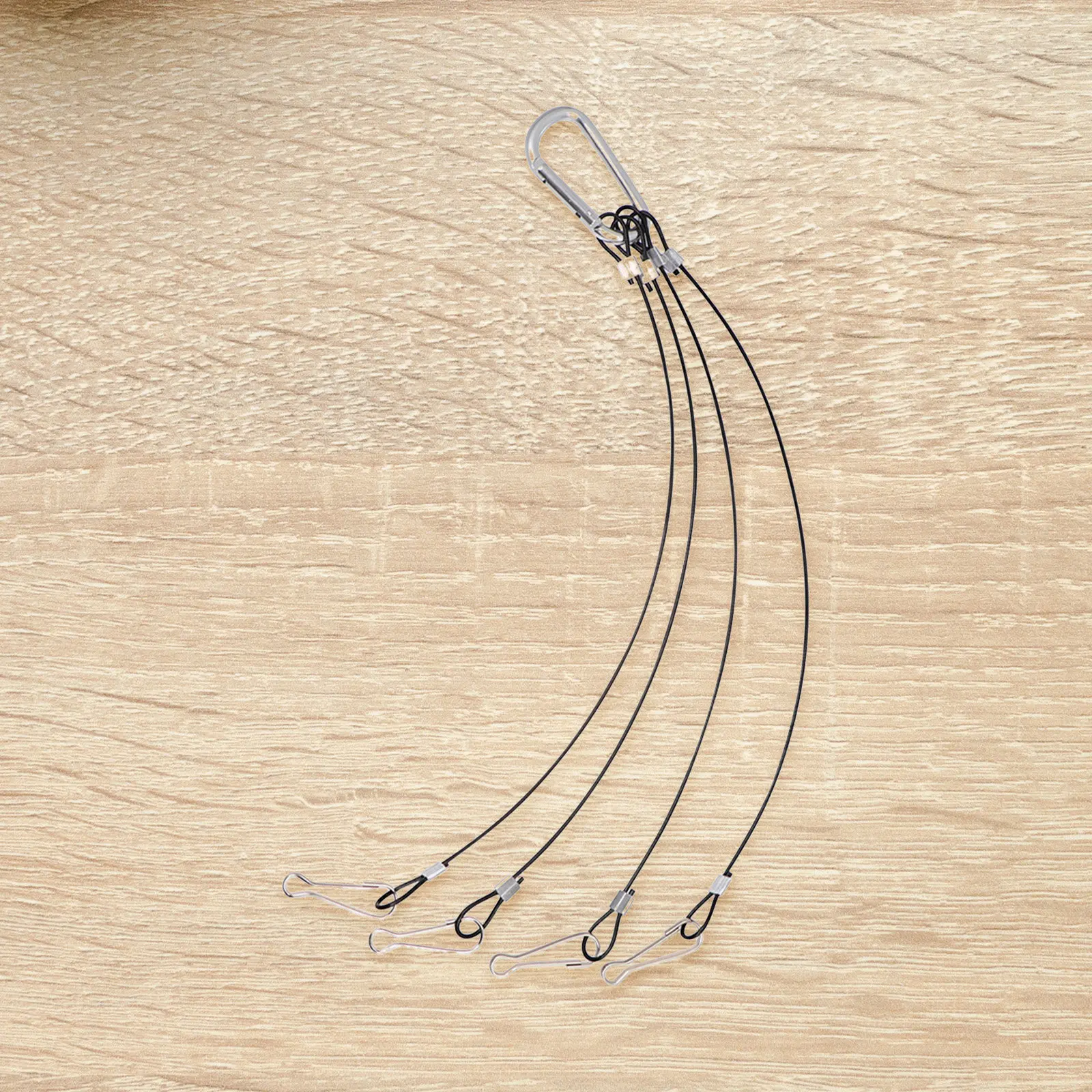 

10Pcs Plant Grow Light Hanger Heavy Duty Stainless Steel Rope 1Mm 300Mm Rust Resistant Hanging Kit for Indoor Garden Lighting