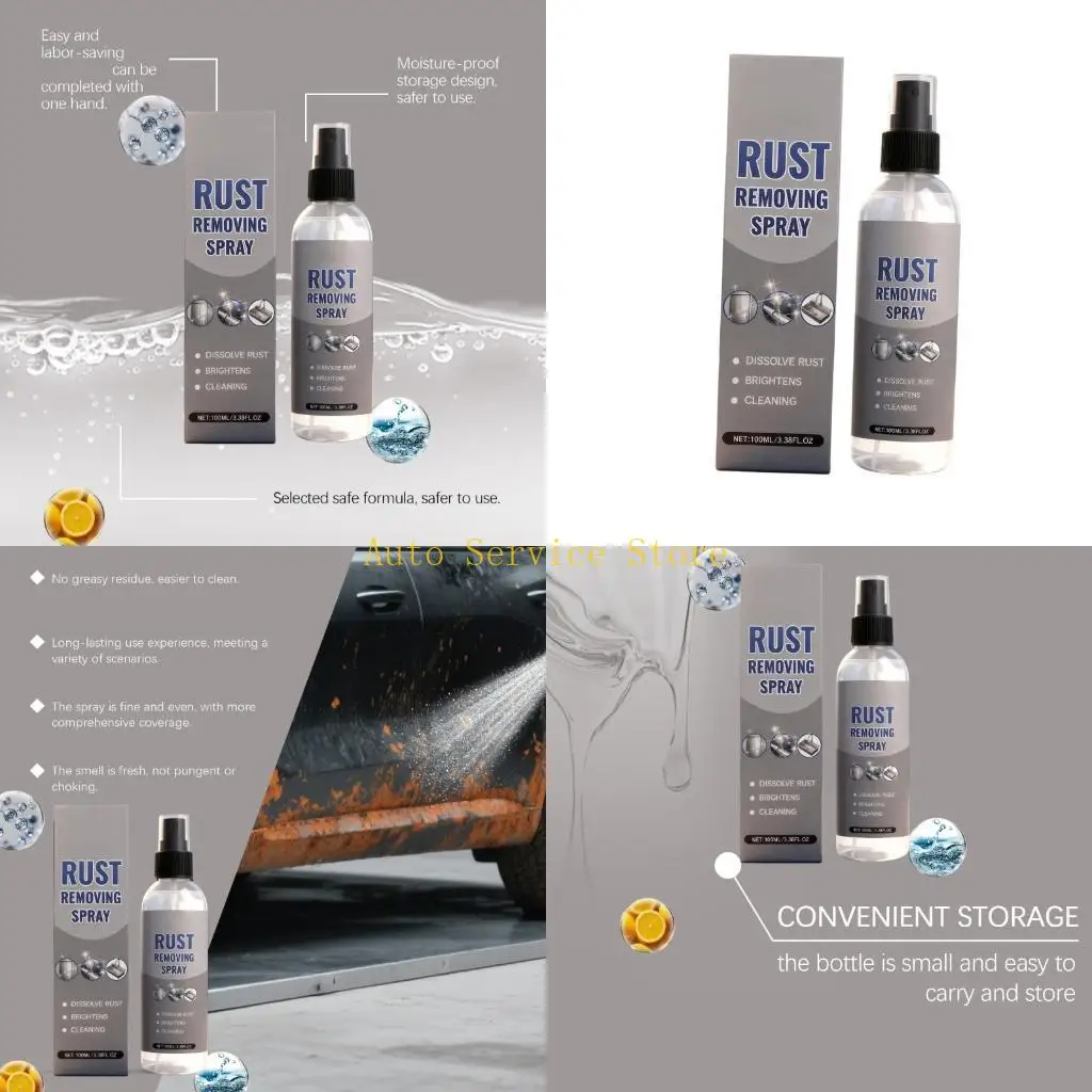 

462A Heavy Duty Rusts Dissolver Sprays 100ML Capacity for Vehicle & Marine Applications