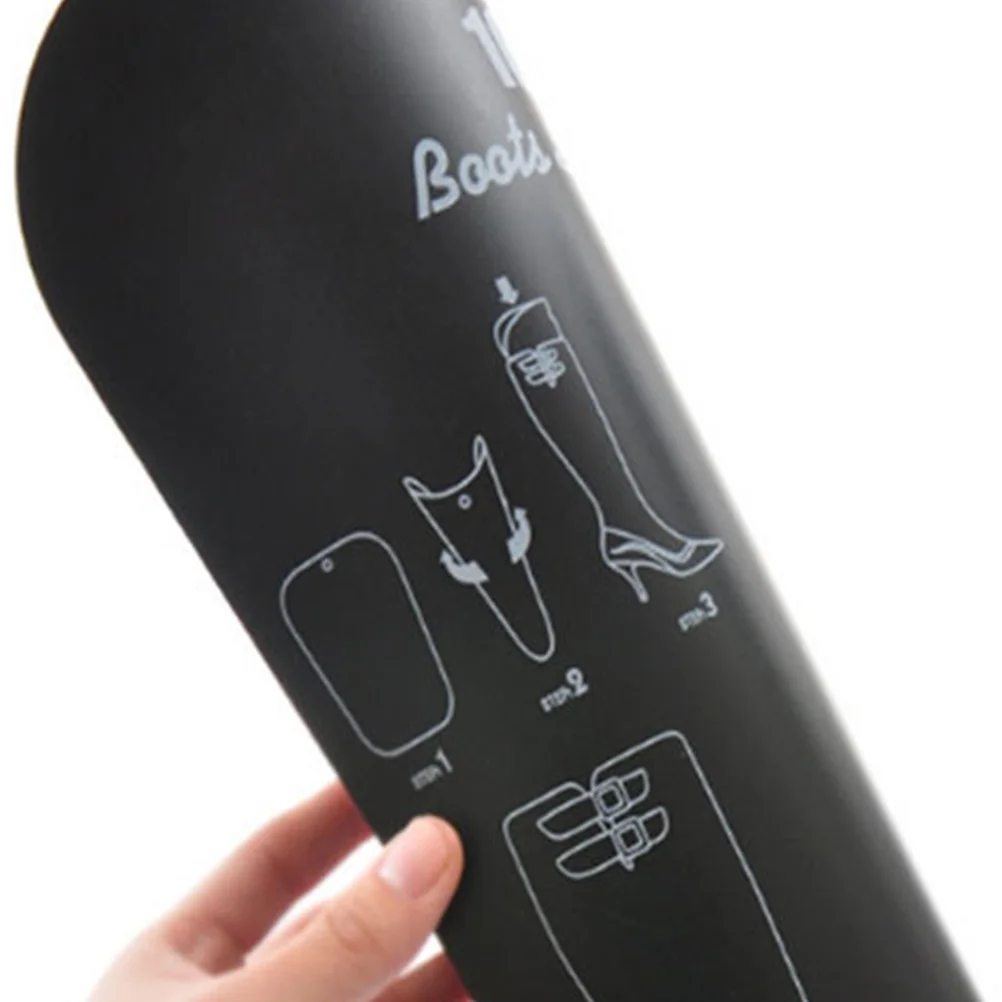 

2 шт., поддерживающие высокие вставки, длинные трубчатые вставки, гибкие сапоги, кронштейны, вентиляция, инструмент для ухода за обувью для женщин, сапоги выше колена