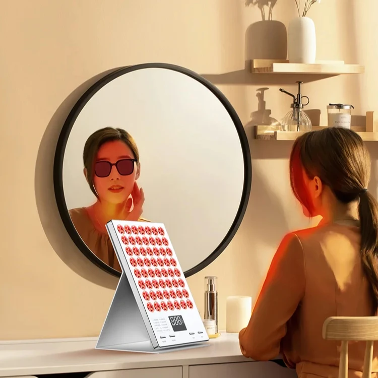 

Smart Beauty Lamp with Infrared Red Light Therapy 10 1 Scalp Massager 280pcs Face Desktop Photon Therapy Lamp US Plug