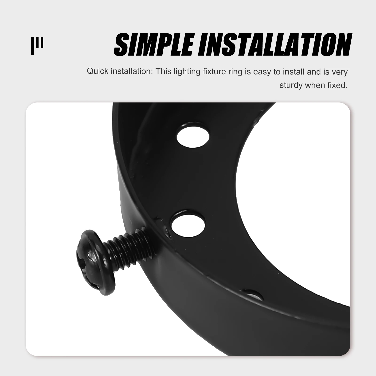 

Retro Chandelier Three Hole Ring Iron Lamp Shade Adapter Ring Lampshade Reducer Replacement Part For Pendant Table Floor Lamp