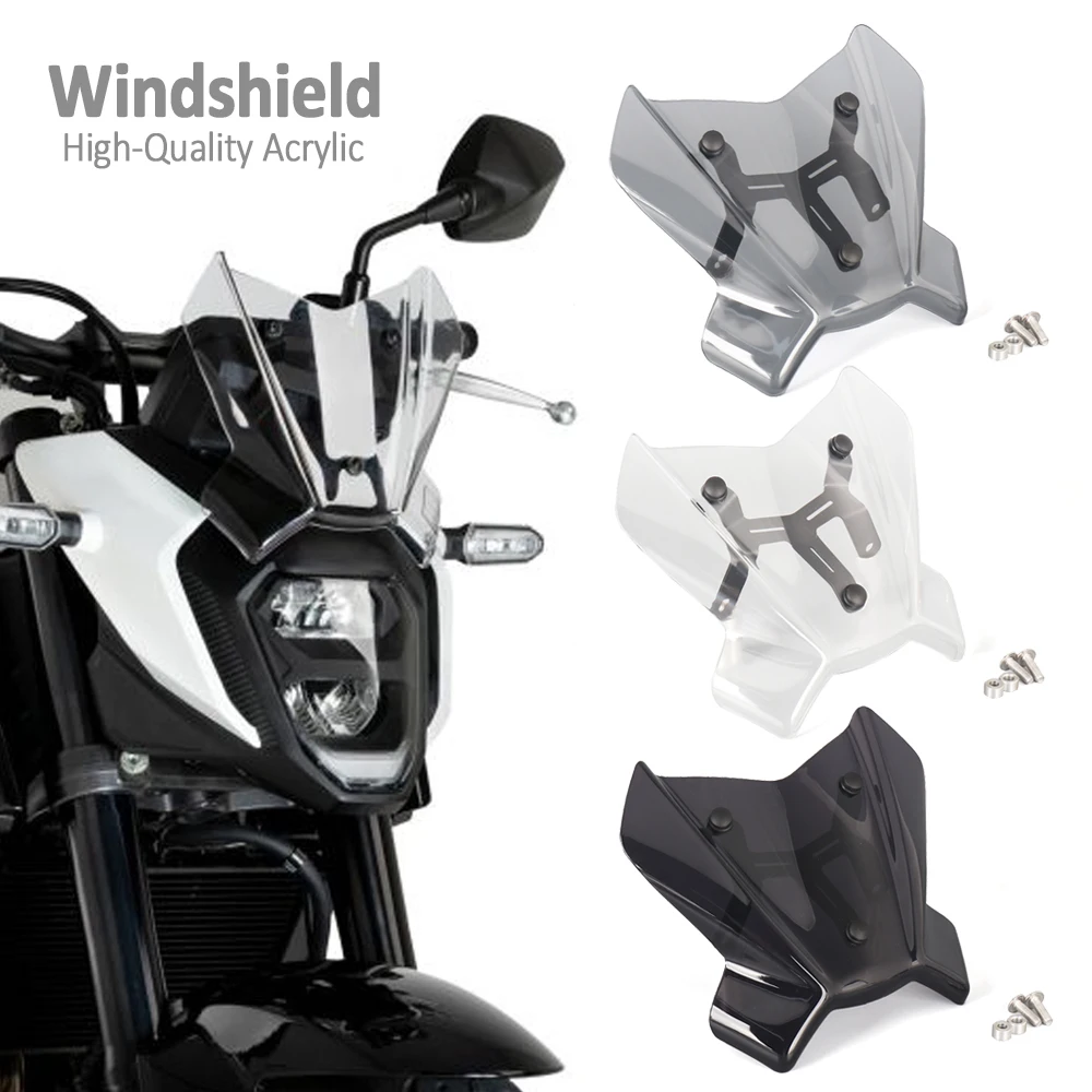 

For HONDA CB500 HORNET CB 500 Hornet 2024 2025 Motorcycle Accessories Windshield Windscreen Acrylic Kit Deflector