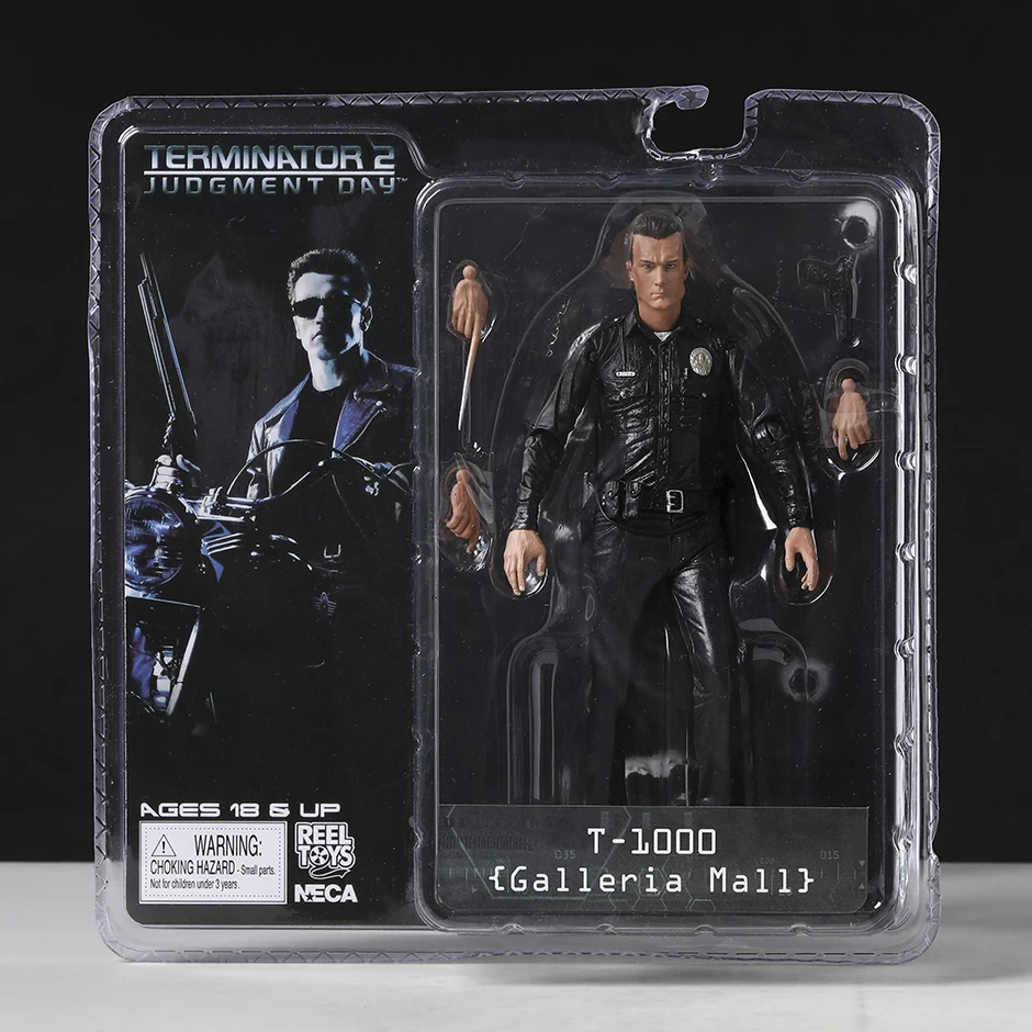 【新品】NECA ターミネーター2　T800／T1000フィギュア　2セット NECA ターミネーター 2 アクションフィギュア T-800 / T-1000 PVC