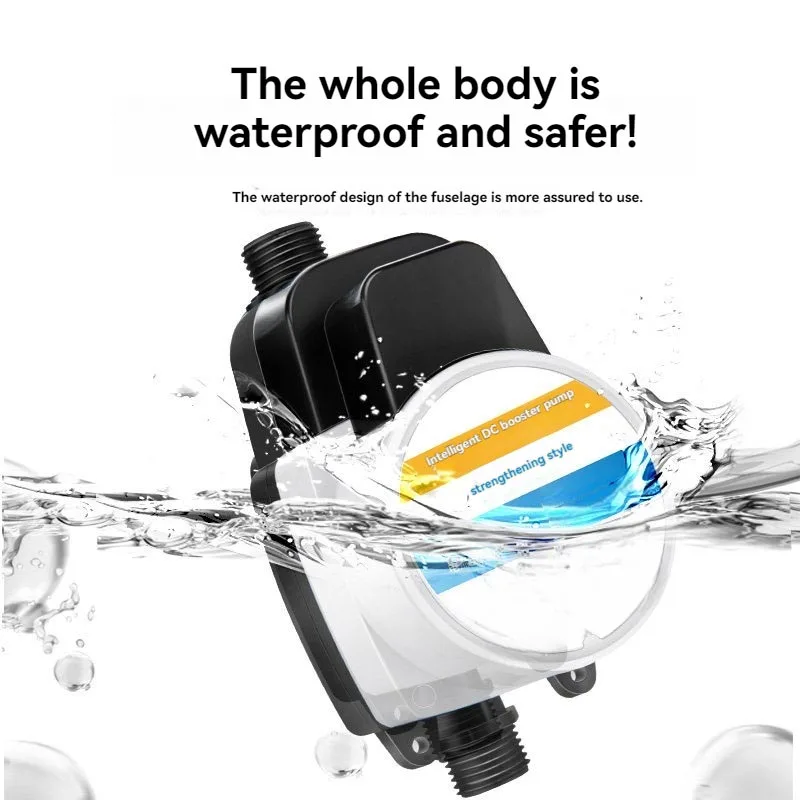 24V Automatic Water Booster Pump Self Priming Equipment For RV Camper Yacht Fresh Water Supply System Stable Water Circulation