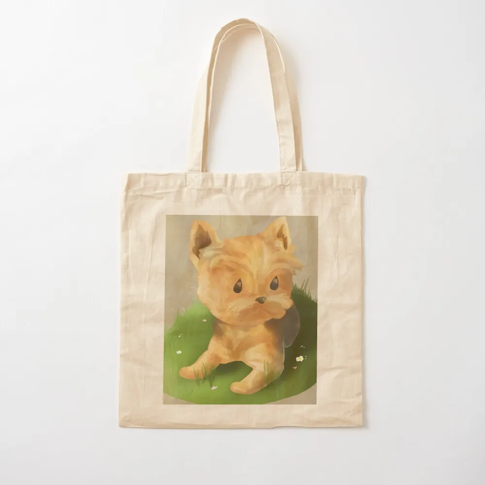 Teacup Yorkie Tote Bag