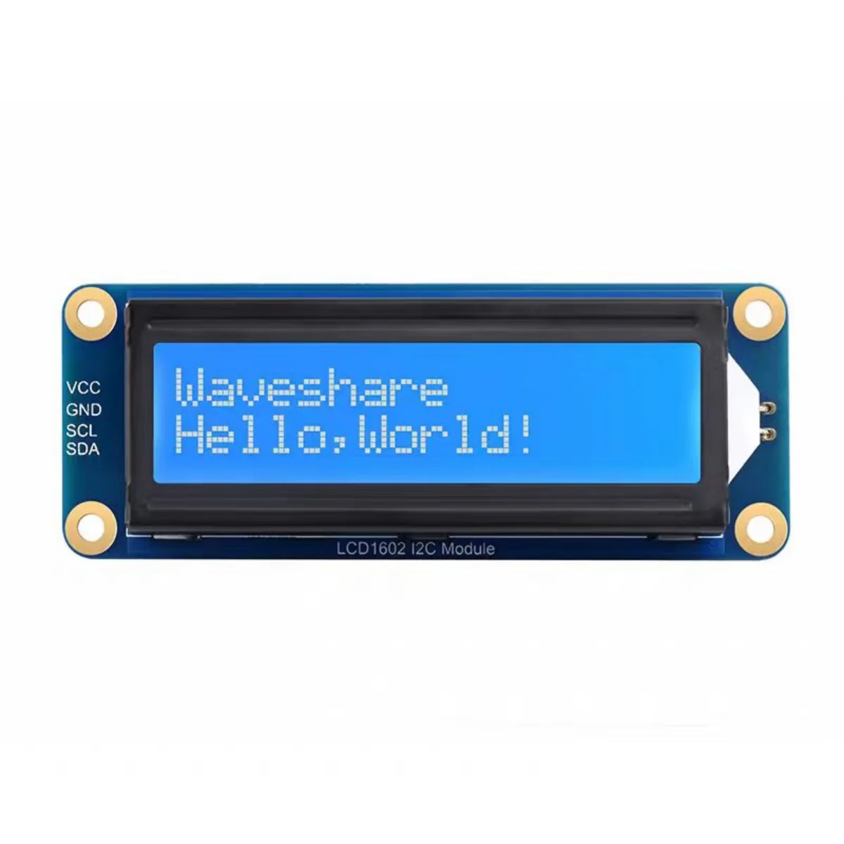 Micro Snow LCD1602 I2C Communication Blue background White lettering with backlight LCD display screen LCD screen
