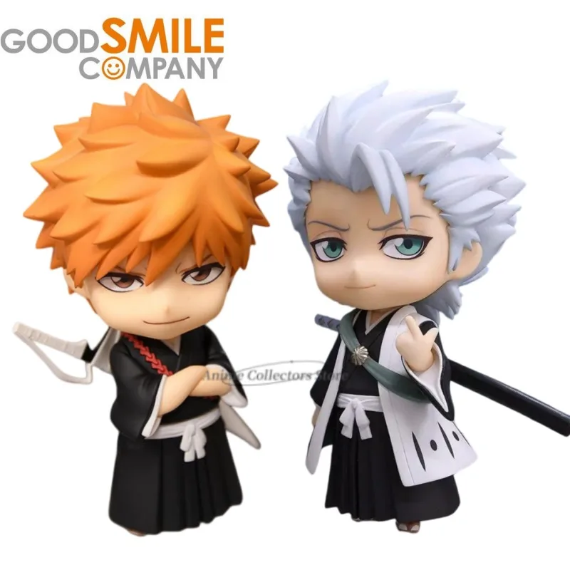 Original en Stock Good Smile Nendoroid GSC BLEACH Ichigo Kurosaki Toshiro Hitsugaya Figuras de Anime Modelo Juguete Regalo Adorno