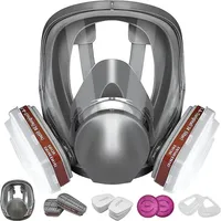 6800 Industrial Painting Spraying Respirator Gas Mask Filter Suits Safety Work Protection Dust Full Face Mask Replace for 3M