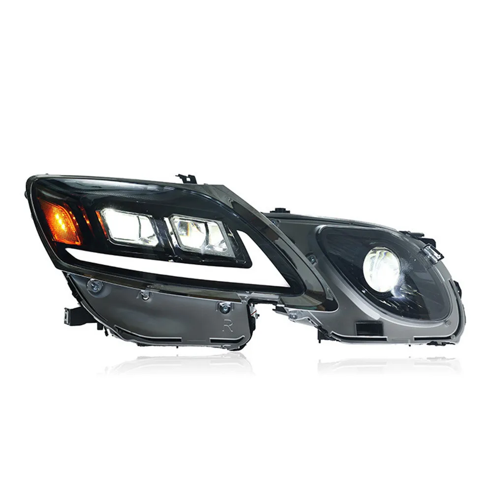 Car Front Lights For Lexus GS Led Headlights 2004-2011 Accessories GS300 GS350 Modified Full Led Headlamp Assembly