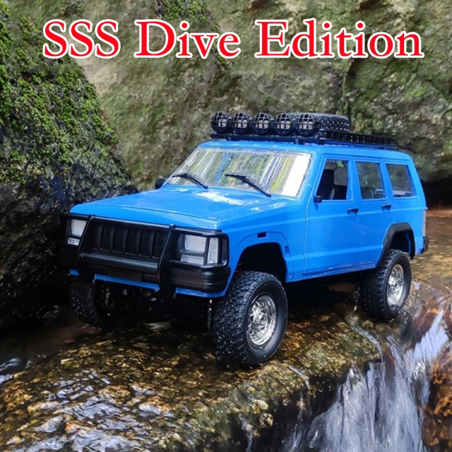 New Mn78 1/12 2.4ghz Full Scale Cherokee Remote Control Car Four-wheel  Drive Climbing Jeep Car Rc Vehicle Toys For Boys Gifts - Rc Cars -  AliExpress