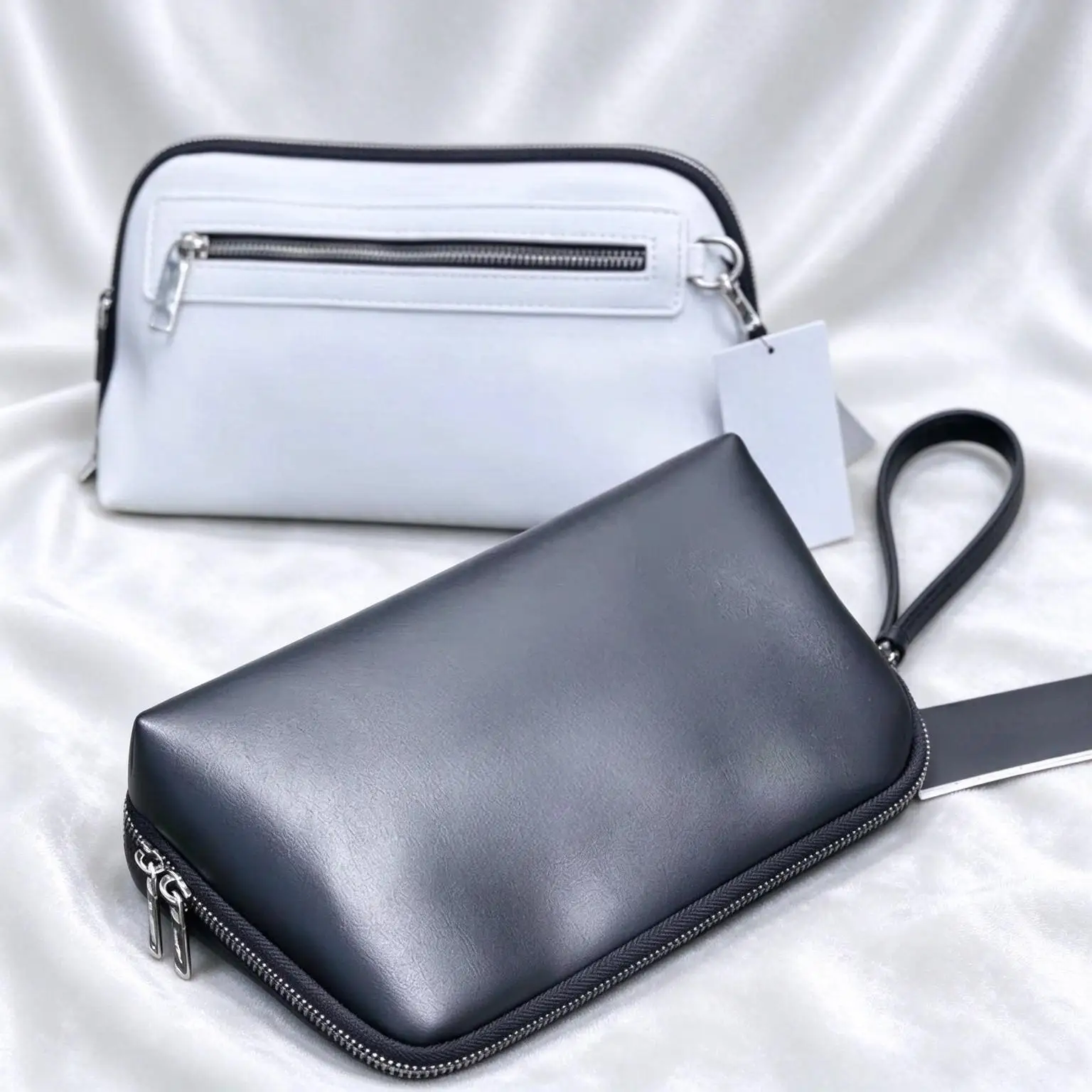 Portable Stylish Unisex PU Golf Handbag, Golf Accessory Storage Pouch