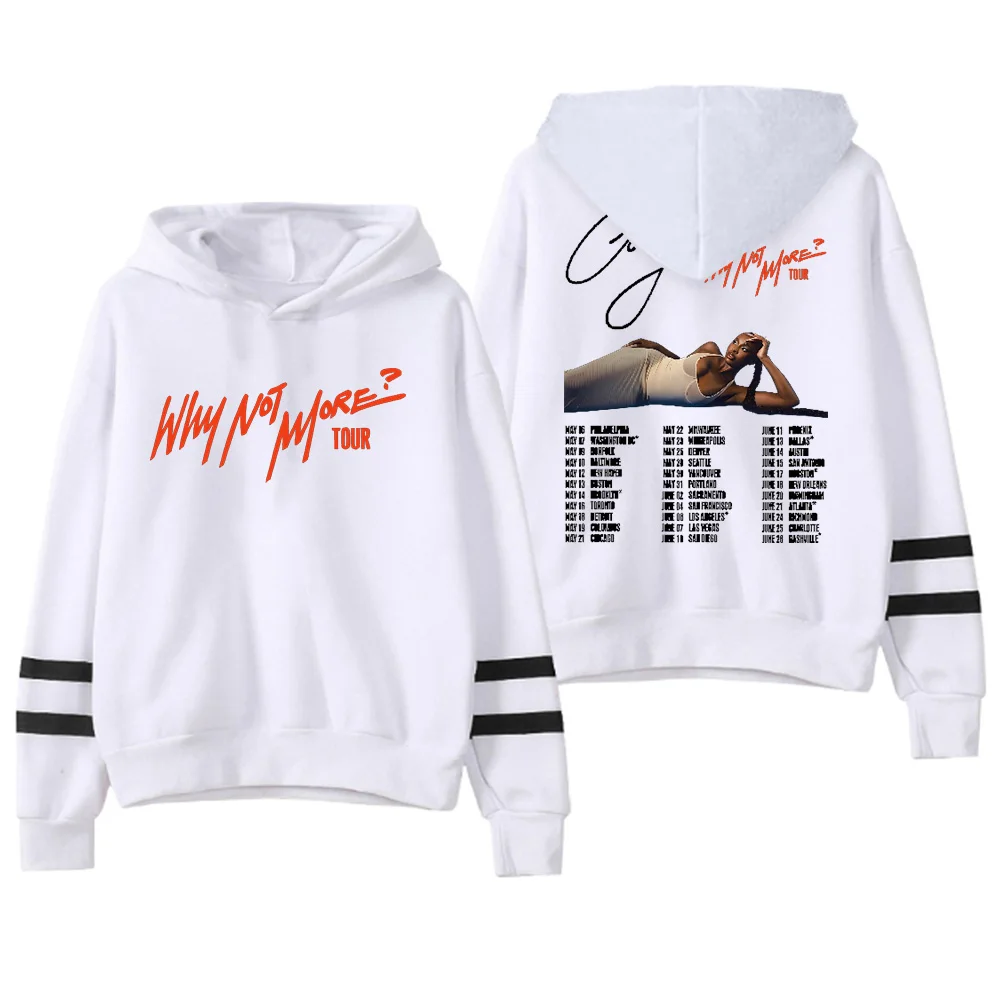 كوكو جونز لماذا لا مزيد من جولة البلوز هودي عارضة الأزياء جيب هوديس للجنسين بلوزات الهيب هوب هودي مضحك الملابس