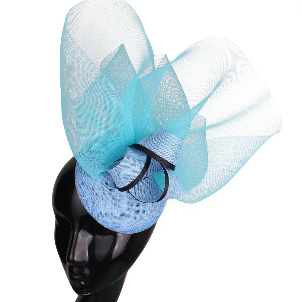 

New White Wedding Event Fascinators Hat Chapeau Fashion Headwear Headbands Ladies Party Tea HairTop Hats