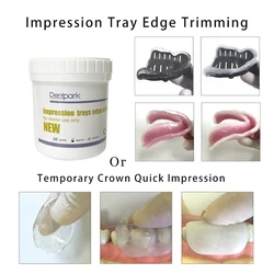 Dental Impression Tray Edge Trimming Thermoplastic Bead Edentulous Trimmer Wax Lab Equipment Trim Temp Crown Impression DentPark