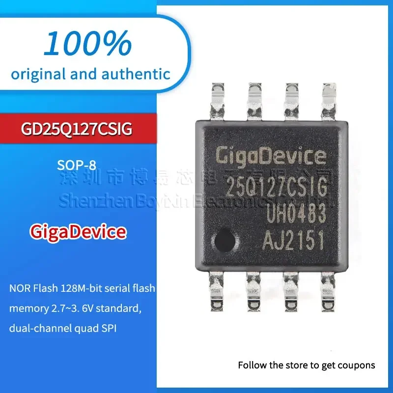 Original genuine GD25Q127CSIG