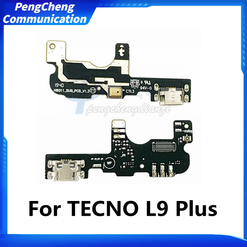 

10pcs For TECNO L9 Plus Charging board Charging flex Charger flex mobile phone Parts Flex Cable