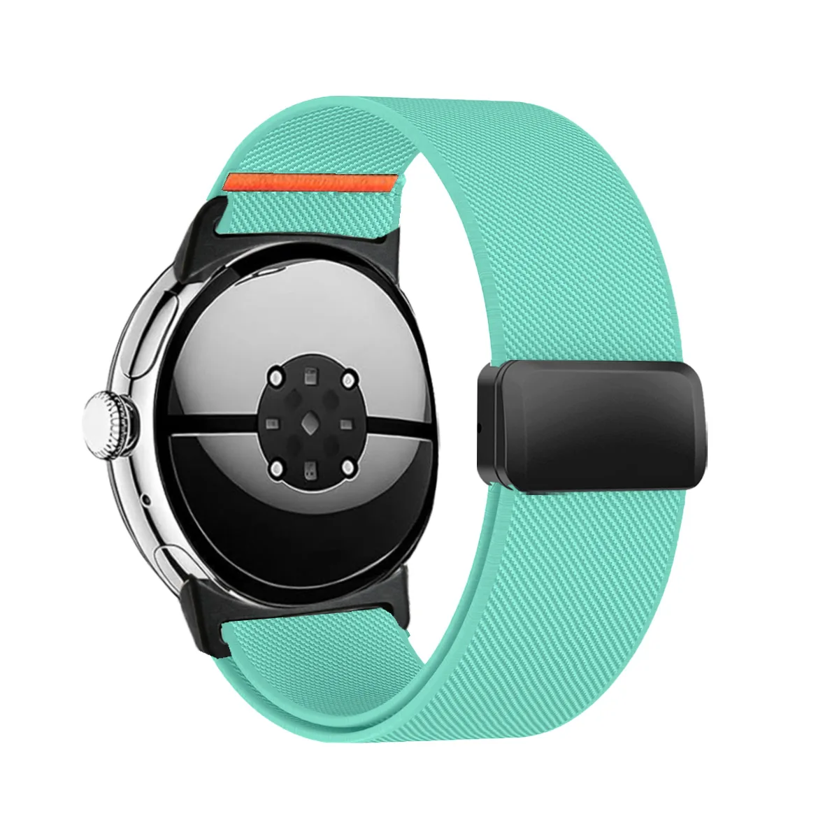 Nylon Loop Elastic Bracelet For Google Pixel Watch 4 3 2 1 Strap 41mm Sport Magnetic Band For Google Pixel Watch 4 3 45mm
