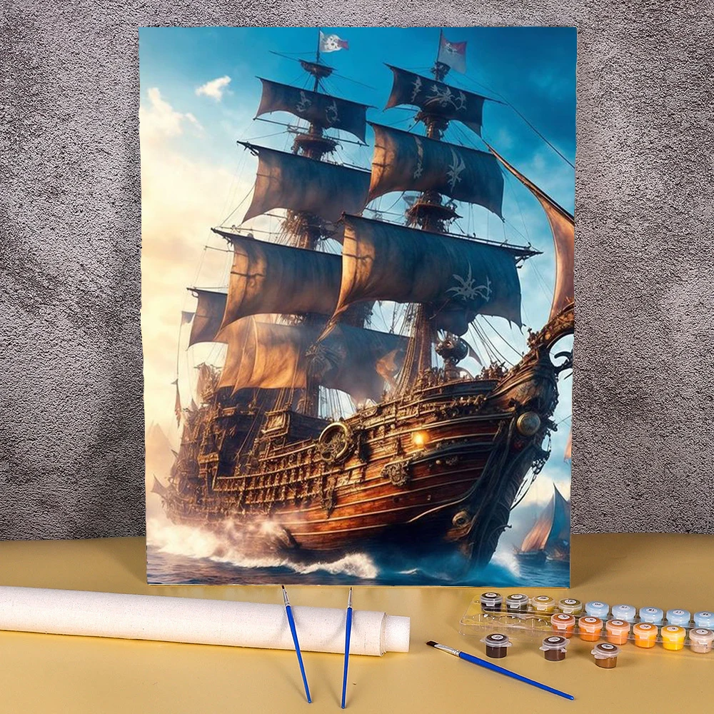 Oil Painting By Num… - image