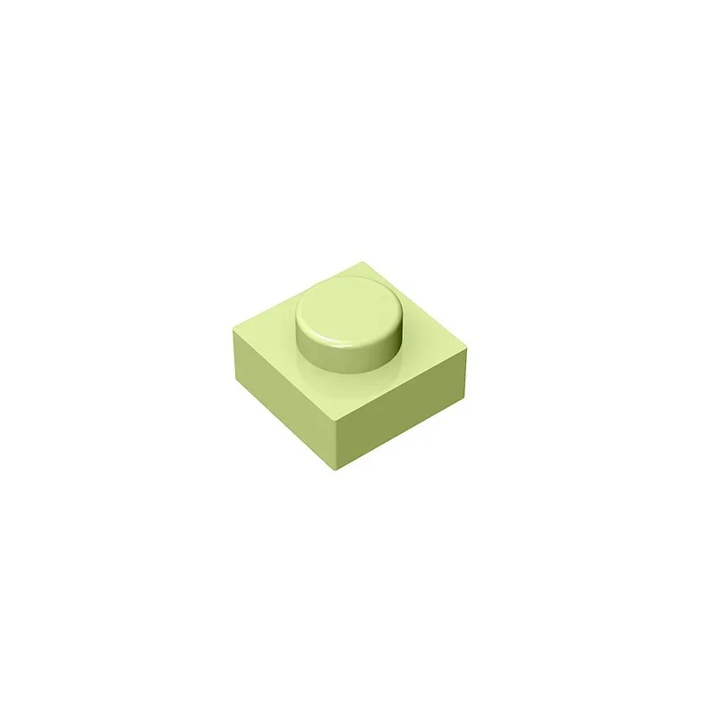 Gobricks GDS-501 Platte 1 x 1, kompatibel mit Lego 3024 30008 Teilen DIY-Bausteinen für Kinder