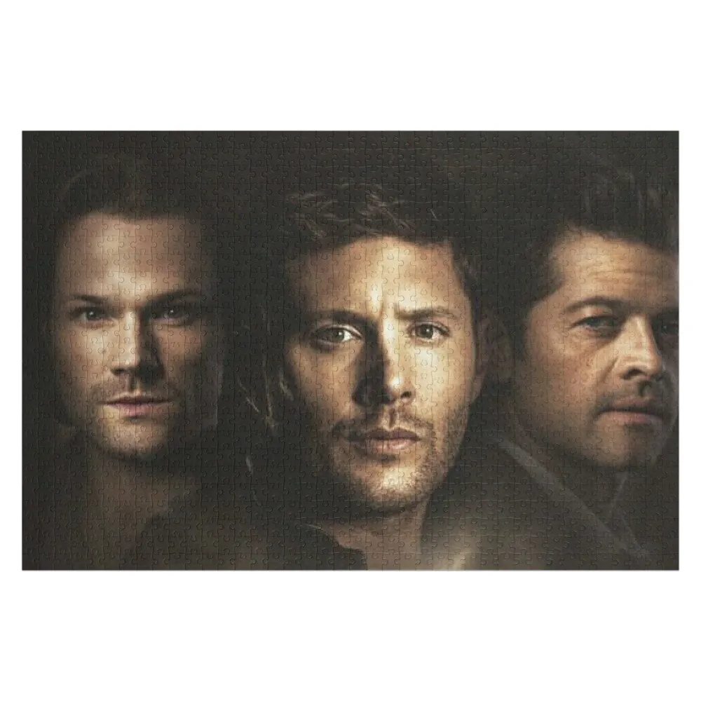 

Пазл sem, dean and castiel Персонализированная детская игрушка Головоломка с фотографией на заказ