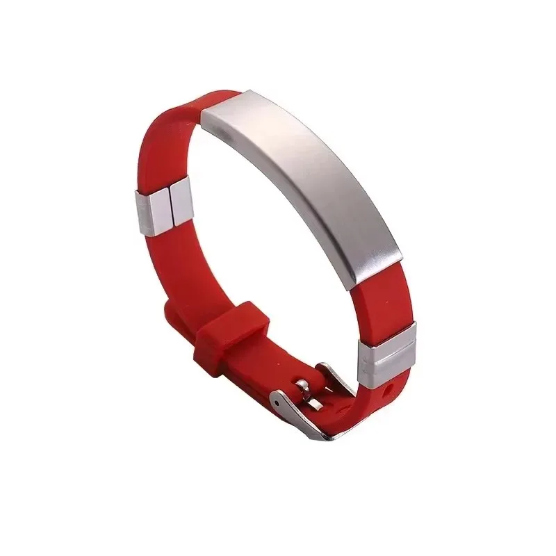 Custom Adjustable Wristband Bracelet, Personalized ID