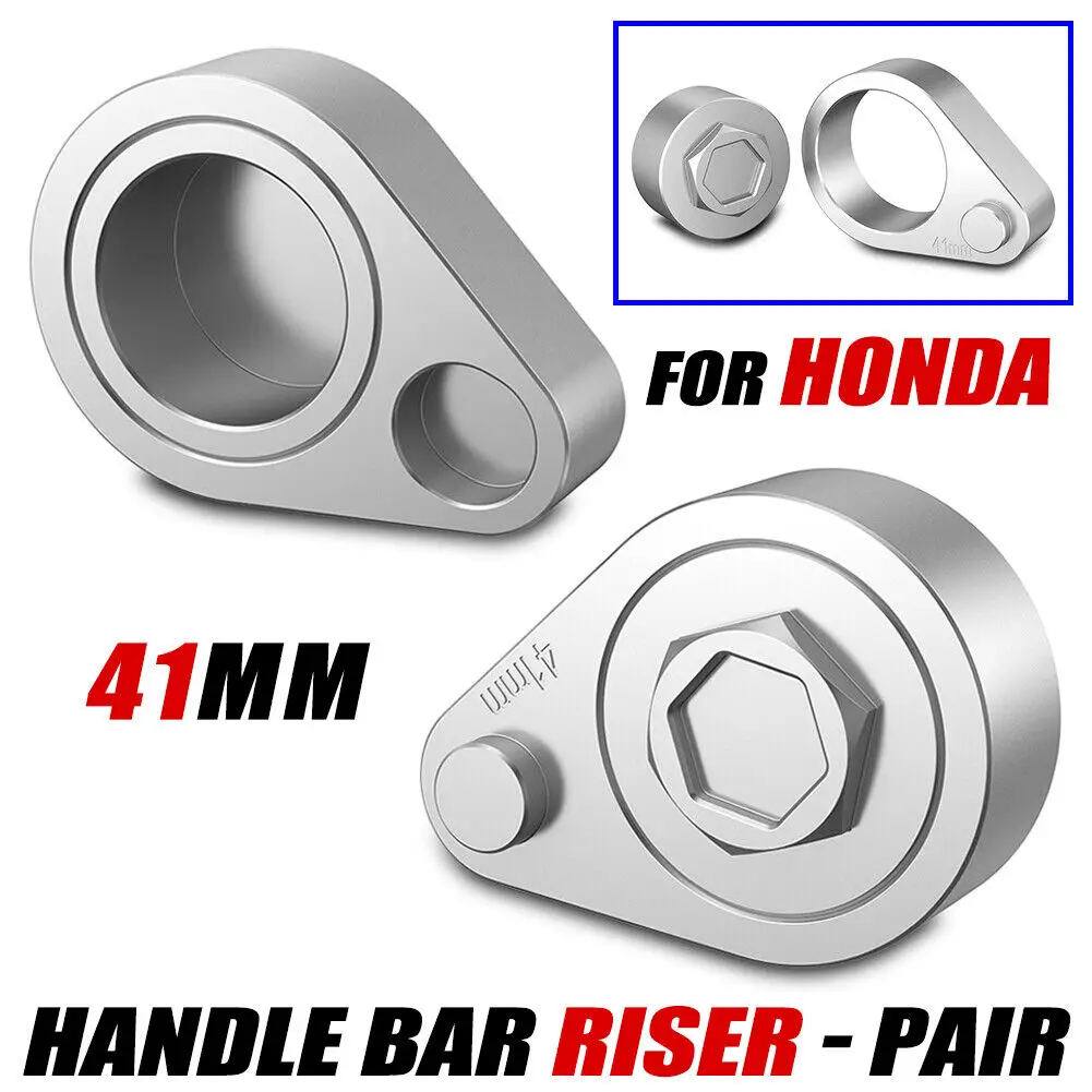 

For 41mm Motorcycle Forks BIkes Handle Bar Riser Kit For Honda VFR750 VFR800 VTR1000 CBR600 Bar Clamps Raised Handlebar