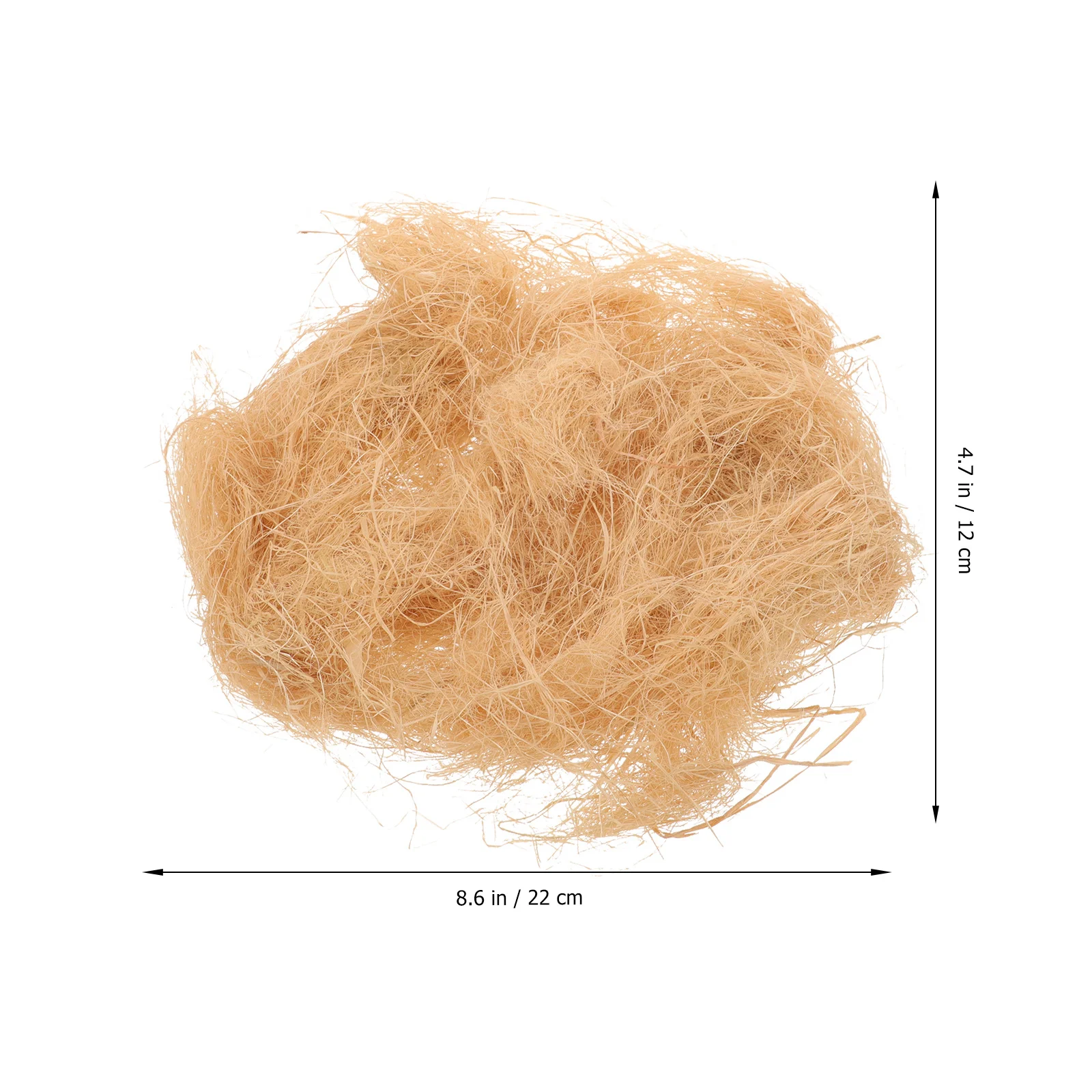 

1 Bag Of Raffia Grass Bird Nesting Material Natural Soft Warm Diy Nest Supplies For Birds Hamsters Rabbits Guinea Pigs Parrot