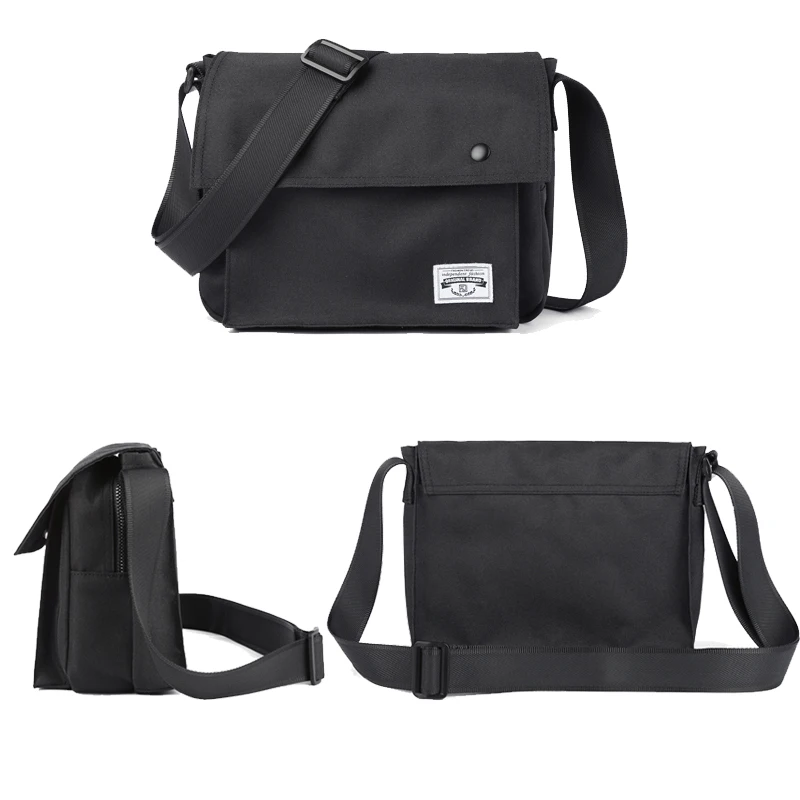 حقيبة كتف كاجوال للرجال على الموضة مقاومة للرذاذ من النايلون، حقيبة كروس عصرية للرجال، حقيبة سفر قصيرة للمراهقين