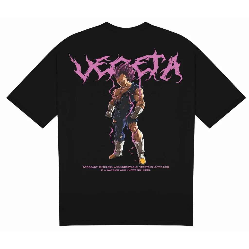 

Vegeta Dragon Ball Japanese Anime Men Women Summer T-Shirt Harajuku Vintage Short Sleeve Loose Oversized Casual Comfort Y2k Top