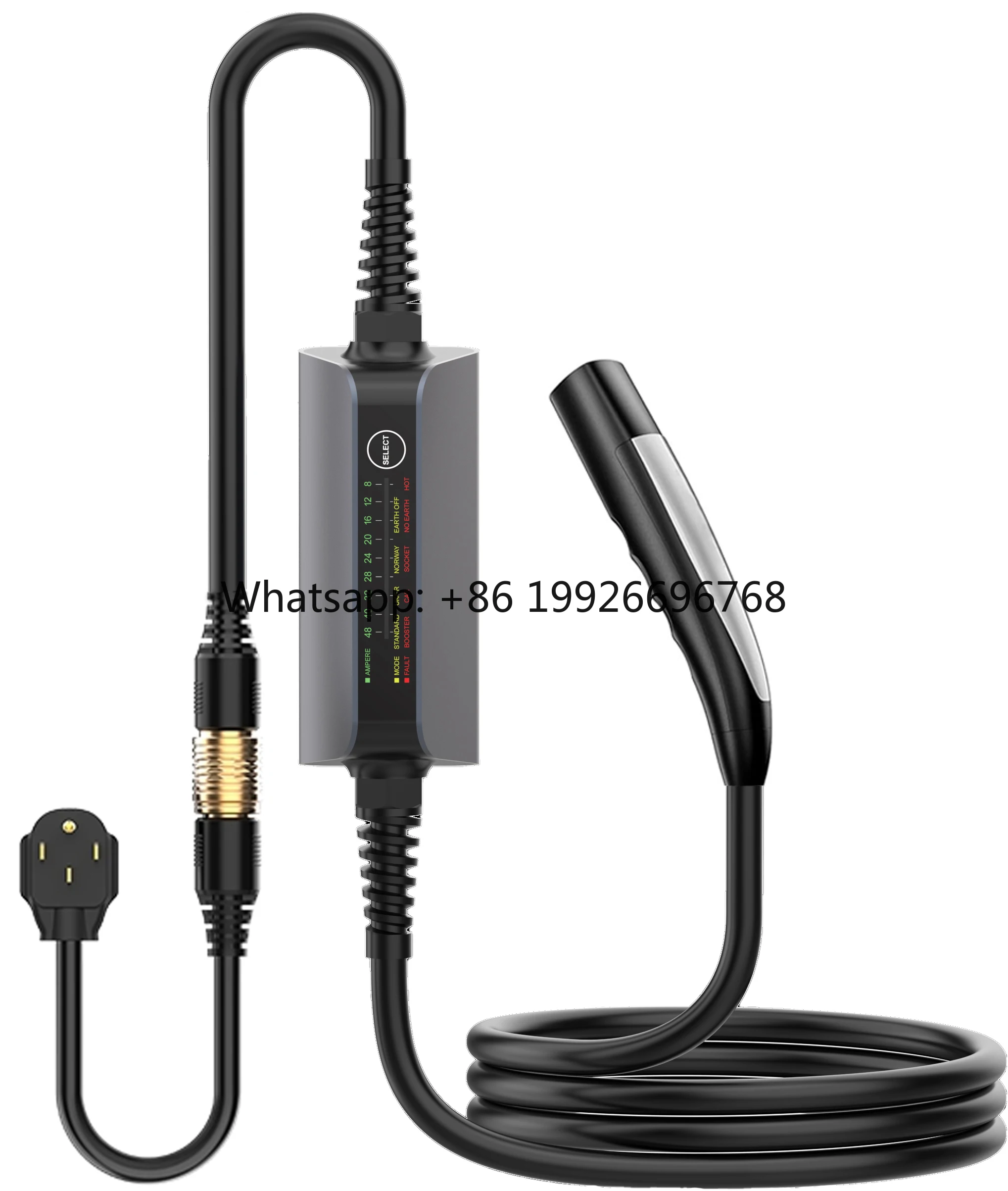 

New 9.6KW 40Amp Level 2 EV Charger for XC60 NACS Mobile Emergency Charger with for Plug