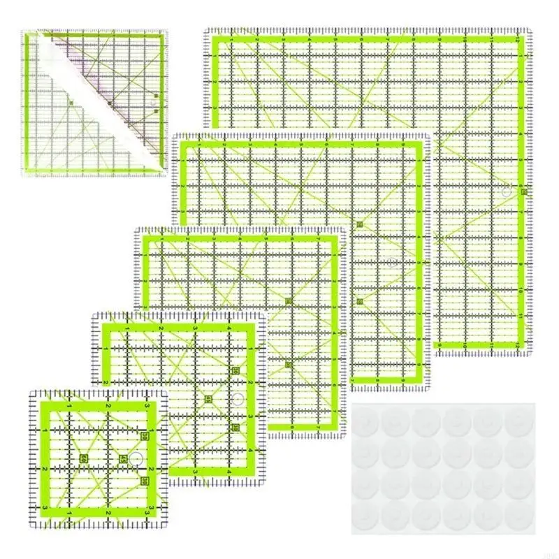 6pcs-professional-sewing-ruler-clear-acrylic-quilting-ruler-patchwork-templates-rulers-measuring-tool-for-fabric-cutting-j0mc