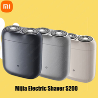 Xiaomi Mijia Electric Shaver S200 IPX7 Washable Wet and Dry Shaver Beard Trimmer Portable Rechargeable Men's Shaver