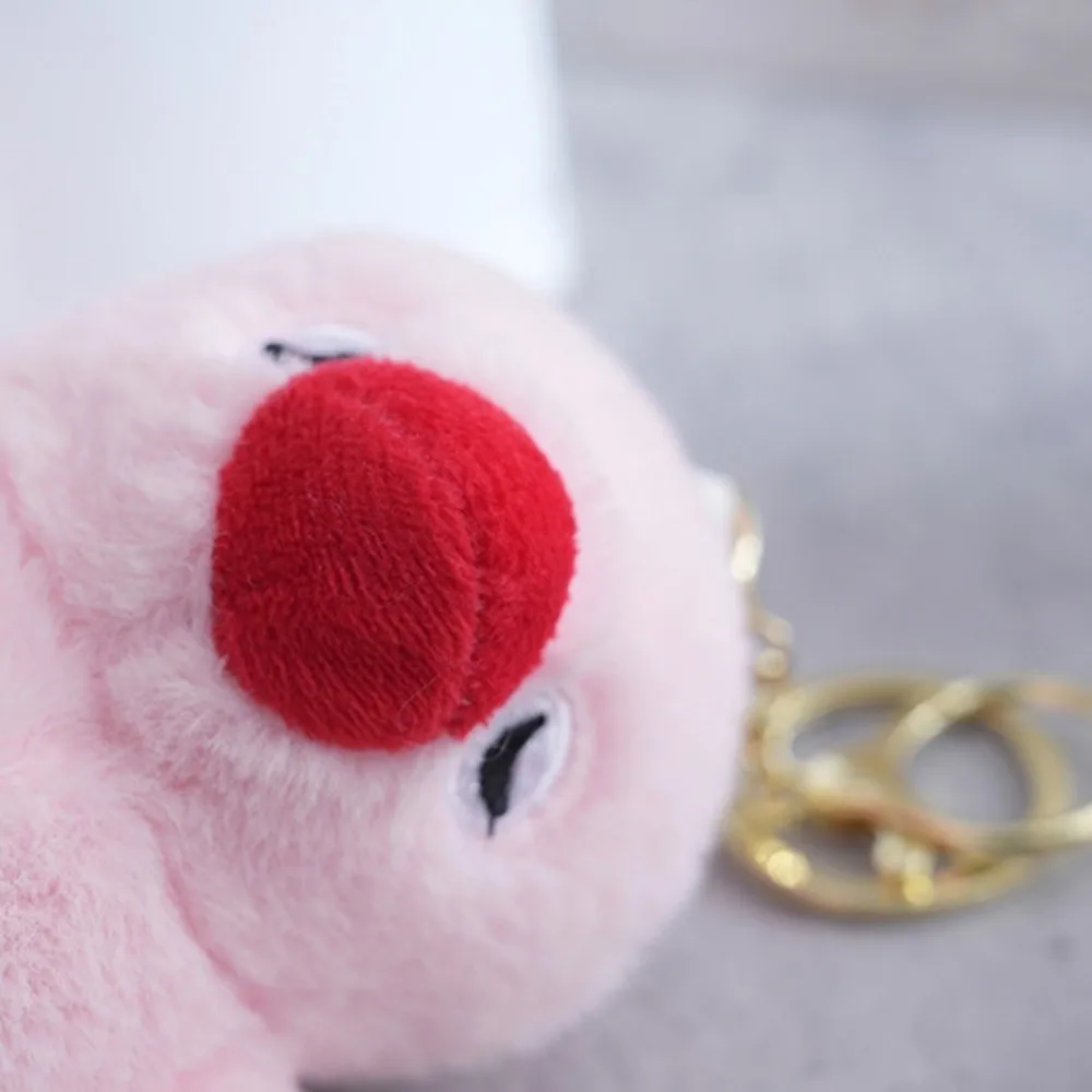 Zabawny breloczek z pluszowym pingwinem, śmieszny i uroczy wisiorek Pingu, kreskówkowy breloczek z pluszowym pingwinem 15 cm, zawieszka do plecaka.