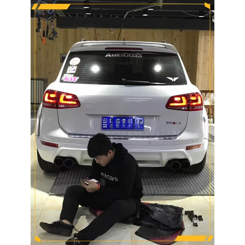 Suitable for  Volkswagen Touareg 2011-2013 HOFELE Style Widebody & Compact Body Kit (Rear Diffuser & Wheel Arches Included)