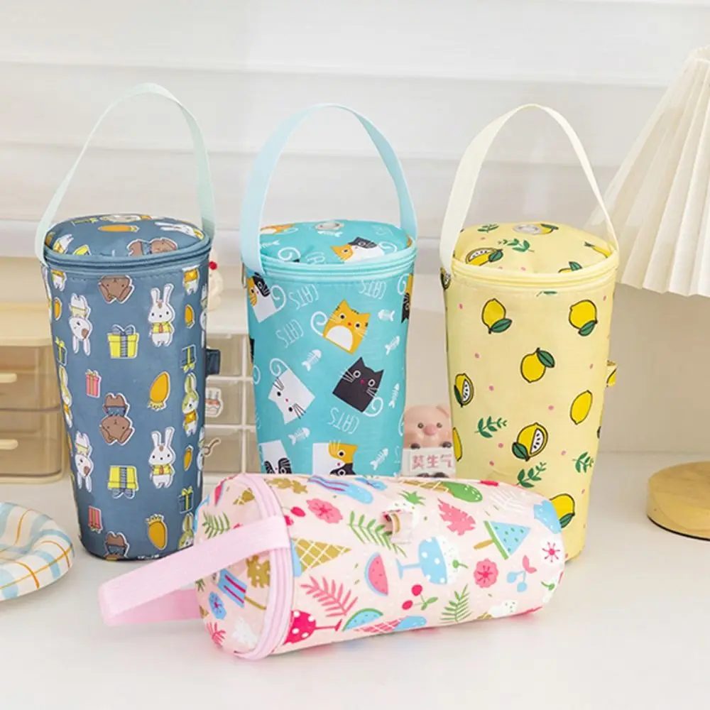 

Reusable Heat Preservation Milk Tea Tote Bag Cloth Traveling Insulated Cup Cover Eco-friendly Carrying Cup Holder