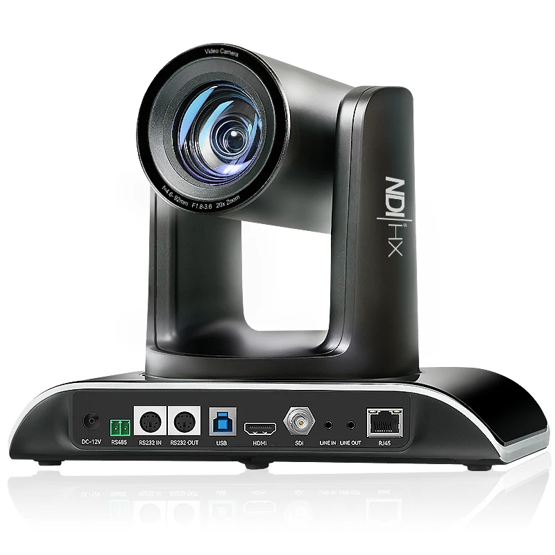 1 Keyboard Controller 3 Ptz Cameras Broadcast Camera Bundle 20X PTZ Cameras AI Track Live Streaming Ptz Controller Poe Switch