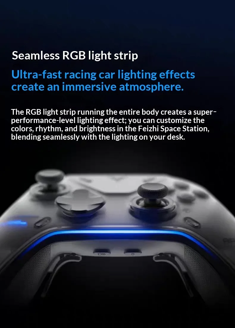 Flydigi APEX 6Pro/6 ゲーミングコントローラー X-Haptics ハプティックフィードバック VCM フォーススイッチトリガー TMR ジョイスティック ワイヤレス トリモード ゲームパッド