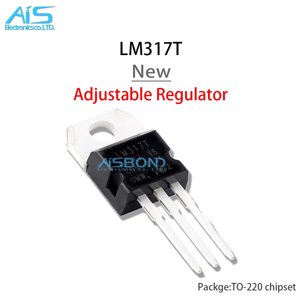 10Pcs/Lot New LM317T LM317 LM350 LM337 LM338 LM337T LM338T LM350T TO-220 3-Terminal Positive Adjustable Regulator Chip