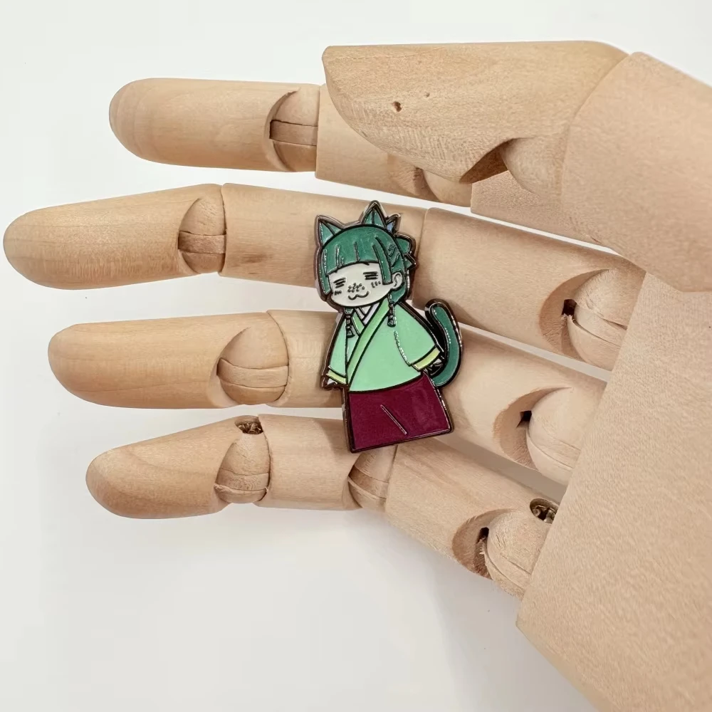 Anime The Apothecary Diaries Maomao Haarnadeln Cosplay-Accessoires Ohrclips Requisiten Kopfbedeckung Frauen Mädchen Halloween Rollenspiel
