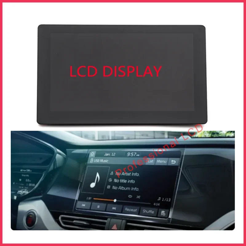 LA080WV9-SL02 Original 8 Inch LA080WV9-SL04 LA080WV9-SL08 LA080WV9 LCD With Touch Screen For KIA Niro 2020/21/22 Navigation