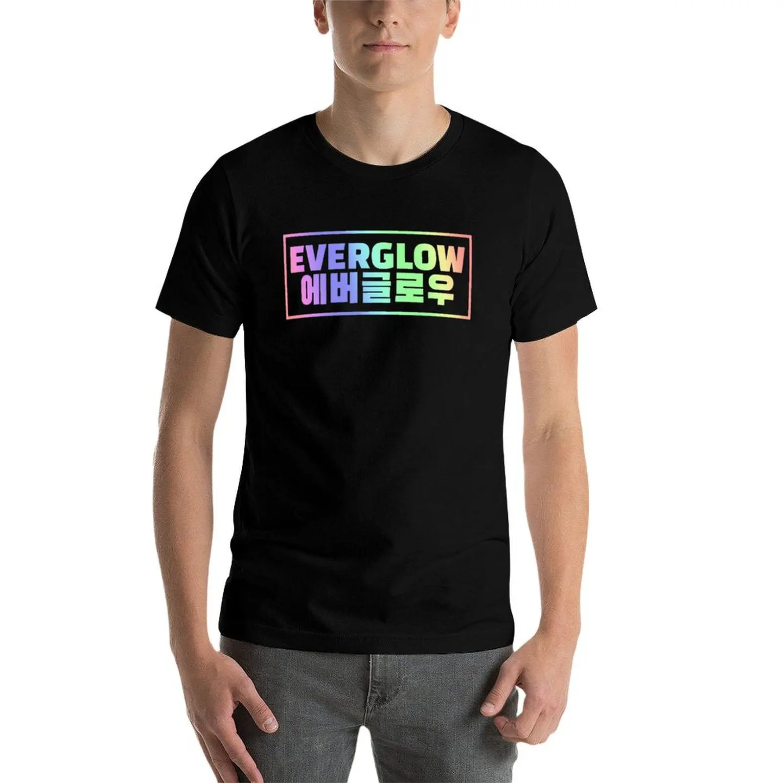 

EVERGLOW KPOP T-Shirt man t shirt summer man tshirt man t shirts high quality luxury brand T-Shirt