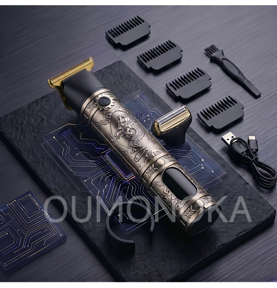 New In Hair Cutting Machine Clipper for Men Barber Shop Trimmer for Men Mower Men's Electric Shaver Haircut Beard Trimmer