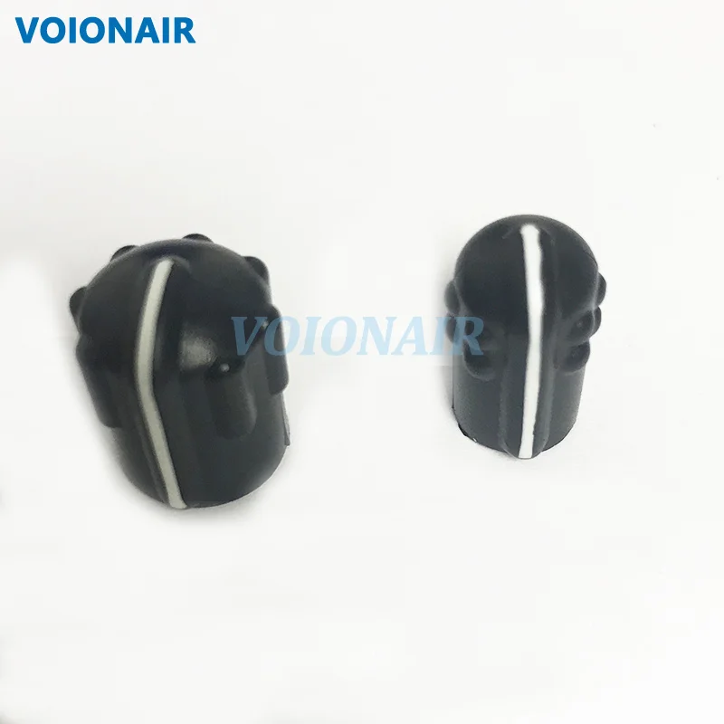 VOIONAIR 10sets Replacement Channel Knob and Volume Knob for Motorola MTX838 MTS2000 MTS2500 Two Way Radio