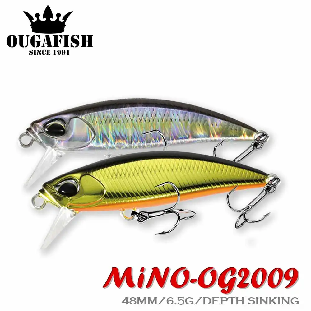 Macro Sinking Minnow Fishing Lure 48mm 6.5g Isca Artificial Long-range Baits Accesorios De Pesca Pike Mandarin Leurre Equipment