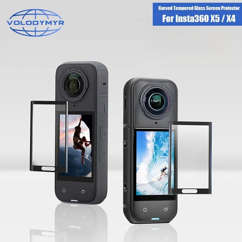 

VOLODYMYR for Insta 360 X4 X5 Screen Protector Film for Insta360 X5 X4 Accessories LCD Display Film Ultra HD Scratch Resistant