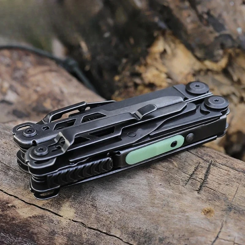 

For BHBT Outdoor Camping Multifunctional Multi Tool EDC Wrench Clamp Pocket Camping Multitool Folding Knife Cutter Pliers