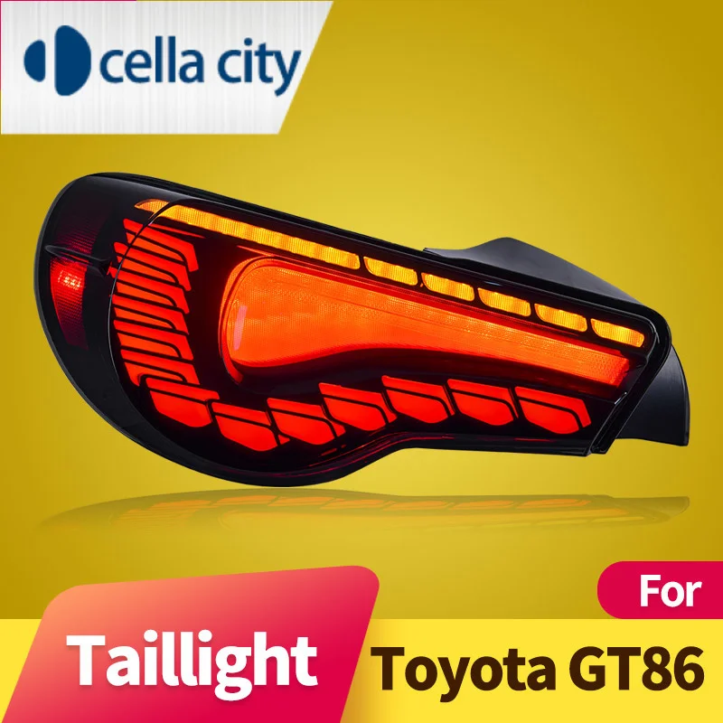 

Taillight Assembly for Toyota GT86 2012-2020(Scion FR-S,Subaru BRZ,Toyota 86)LED Driving Light LED Sequential Turn Signal