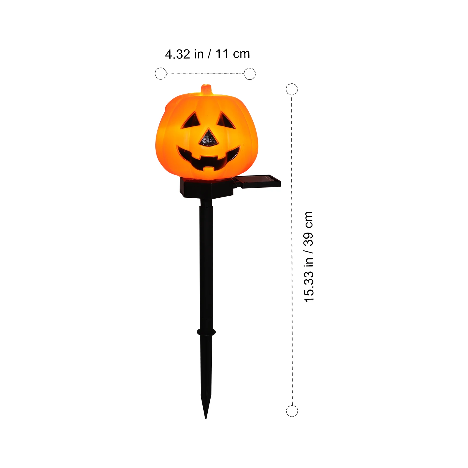 

Pumpkin Ambient Light Solar Powered Outdoor Garden Decor IP65 Waterproof Lantern Halloween Yard Gadgets