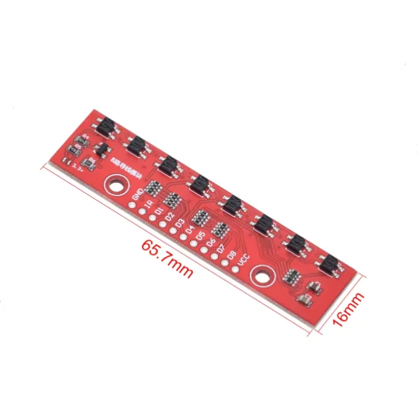 8-way tracking module for line tracing and tracking